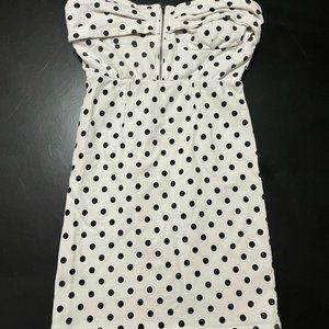 Chesley Strapless Top Quarter Zip